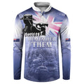 Australia ANZAC Day Button Sweatshirt Battle Of Passchendaele Remember Them