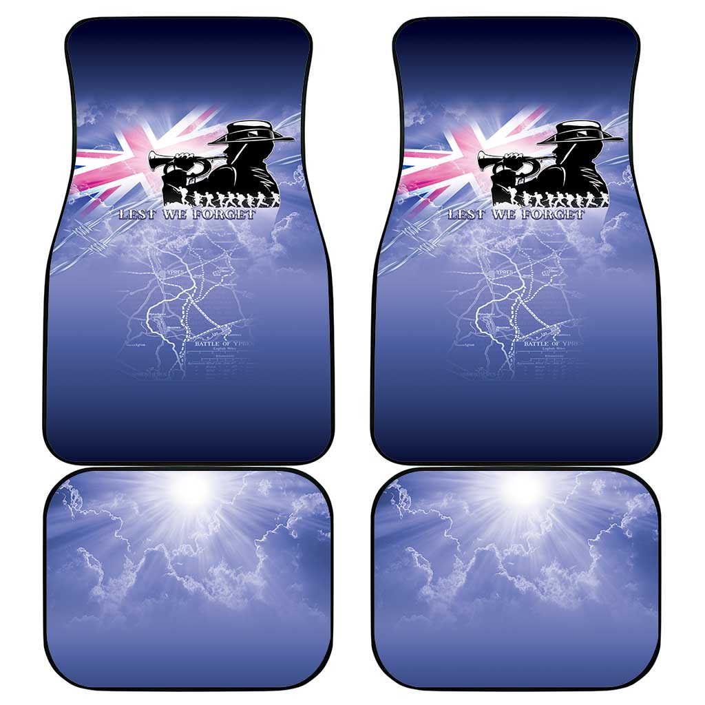 Australia ANZAC Day Car Mats Battle Of Passchendaele Remember Them