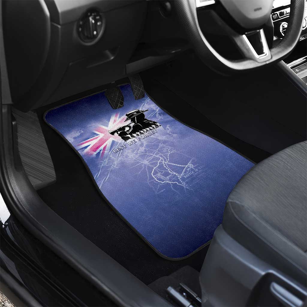 Australia ANZAC Day Car Mats Battle Of Passchendaele Remember Them