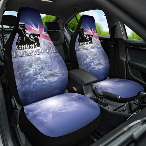 Australia ANZAC Day Car Seat Cover Battle Of Passchendaele Remember Them