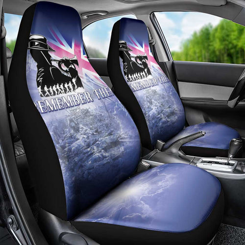 Australia ANZAC Day Car Seat Cover Battle Of Passchendaele Remember Them