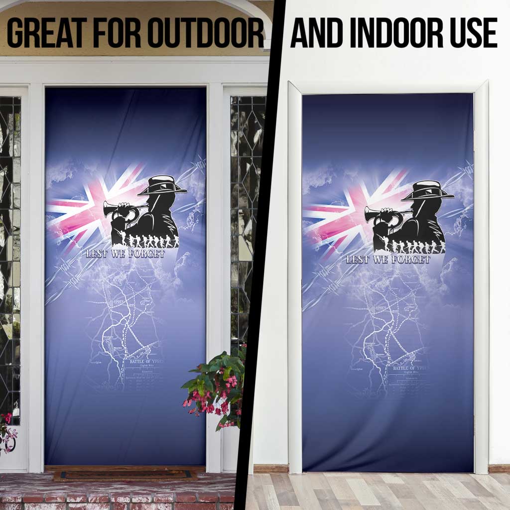 Australia ANZAC Day Door Cover Battle Of Passchendaele Remember Them