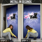 Australia ANZAC Day Door Cover Battle Of Passchendaele Remember Them