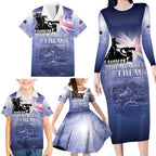 Australia ANZAC Day Family Matching Long Sleeve Bodycon Dress and Hawaiian Shirt Battle Of Passchendaele Remember Them