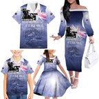 Australia ANZAC Day Family Matching Off The Shoulder Long Sleeve Dress and Hawaiian Shirt Battle Of Passchendaele Remember Them