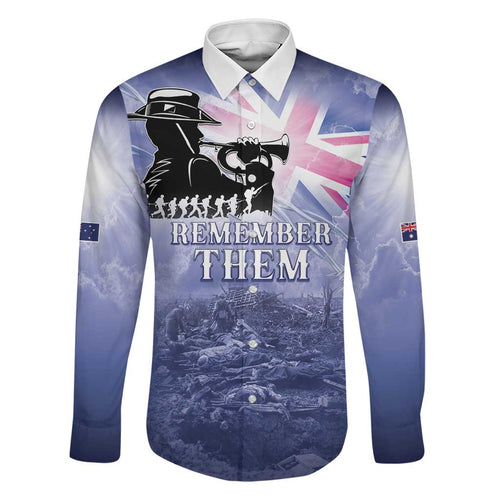 Australia ANZAC Day Family Matching Summer Maxi Dress and Hawaiian Shirt Battle Of Passchendaele Remember Them