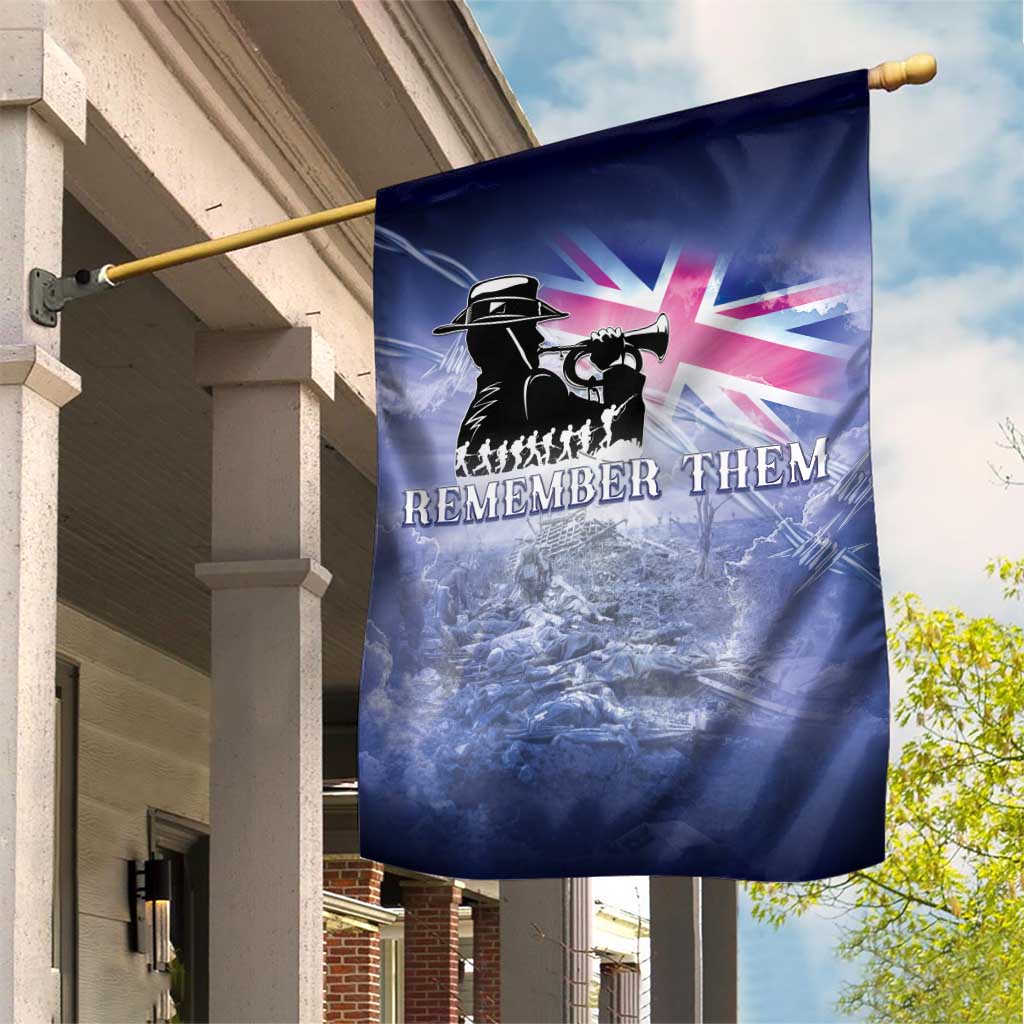 Australia ANZAC Day Garden Flag Battle Of Passchendaele Remember Them
