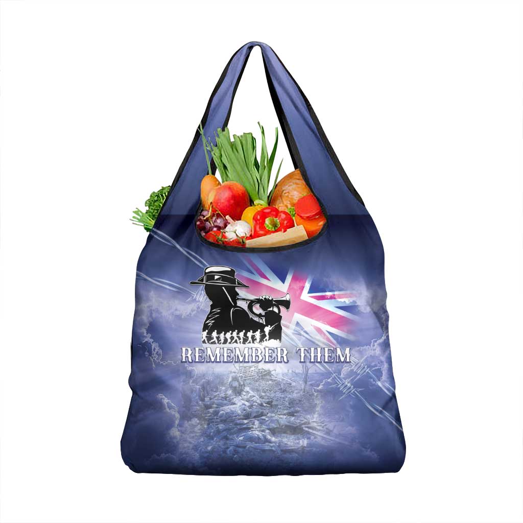 Australia ANZAC Day Grocery Bag Battle Of Passchendaele Remember Them