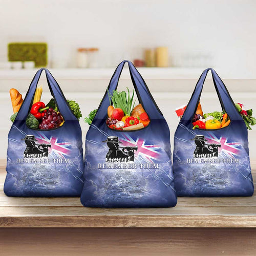 Australia ANZAC Day Grocery Bag Battle Of Passchendaele Remember Them