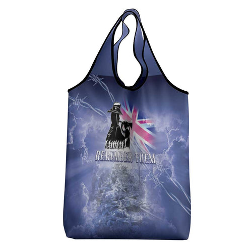Australia ANZAC Day Grocery Bag Battle Of Passchendaele Remember Them