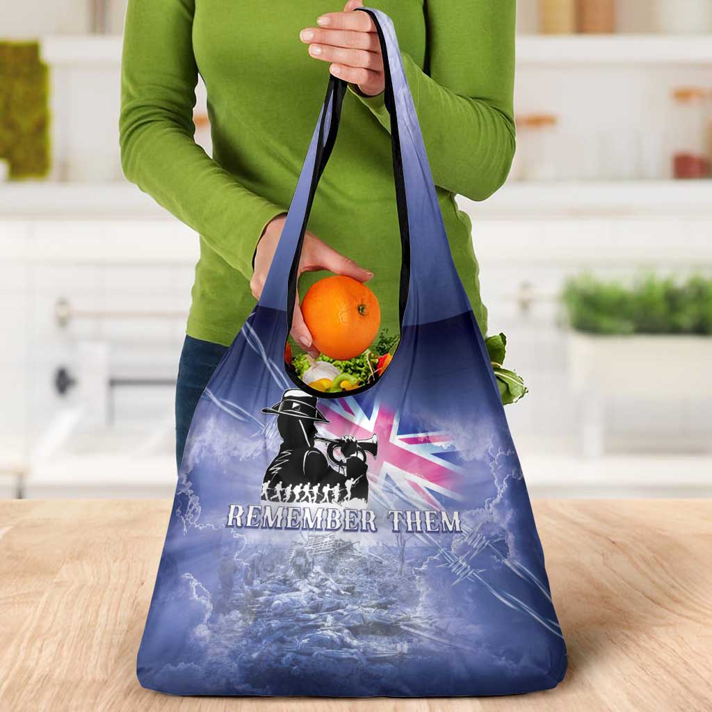 Australia ANZAC Day Grocery Bag Battle Of Passchendaele Remember Them
