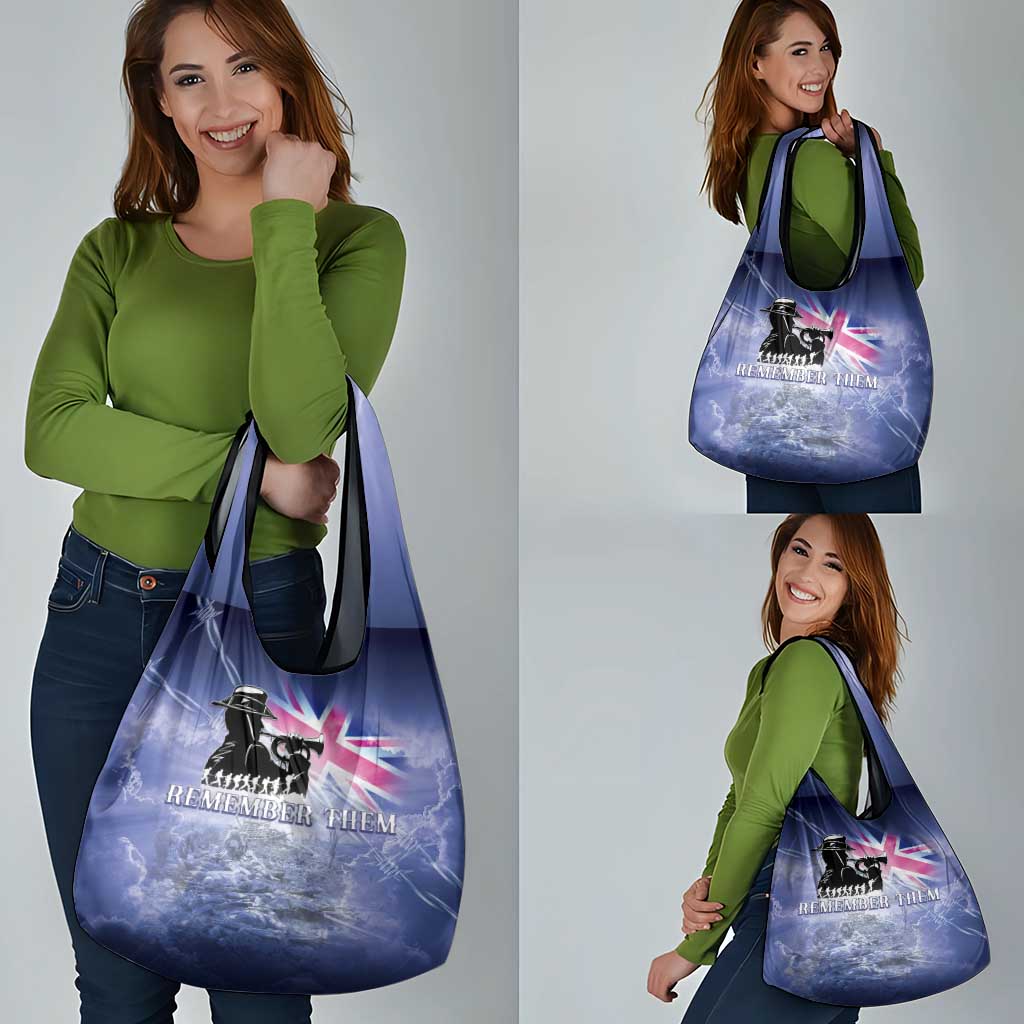 Australia ANZAC Day Grocery Bag Battle Of Passchendaele Remember Them