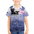 Australia ANZAC Day Kid Hawaiian Shirt Battle Of Passchendaele Remember Them