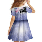 Australia ANZAC Day Kid Short Sleeve Dress Battle Of Passchendaele Remember Them