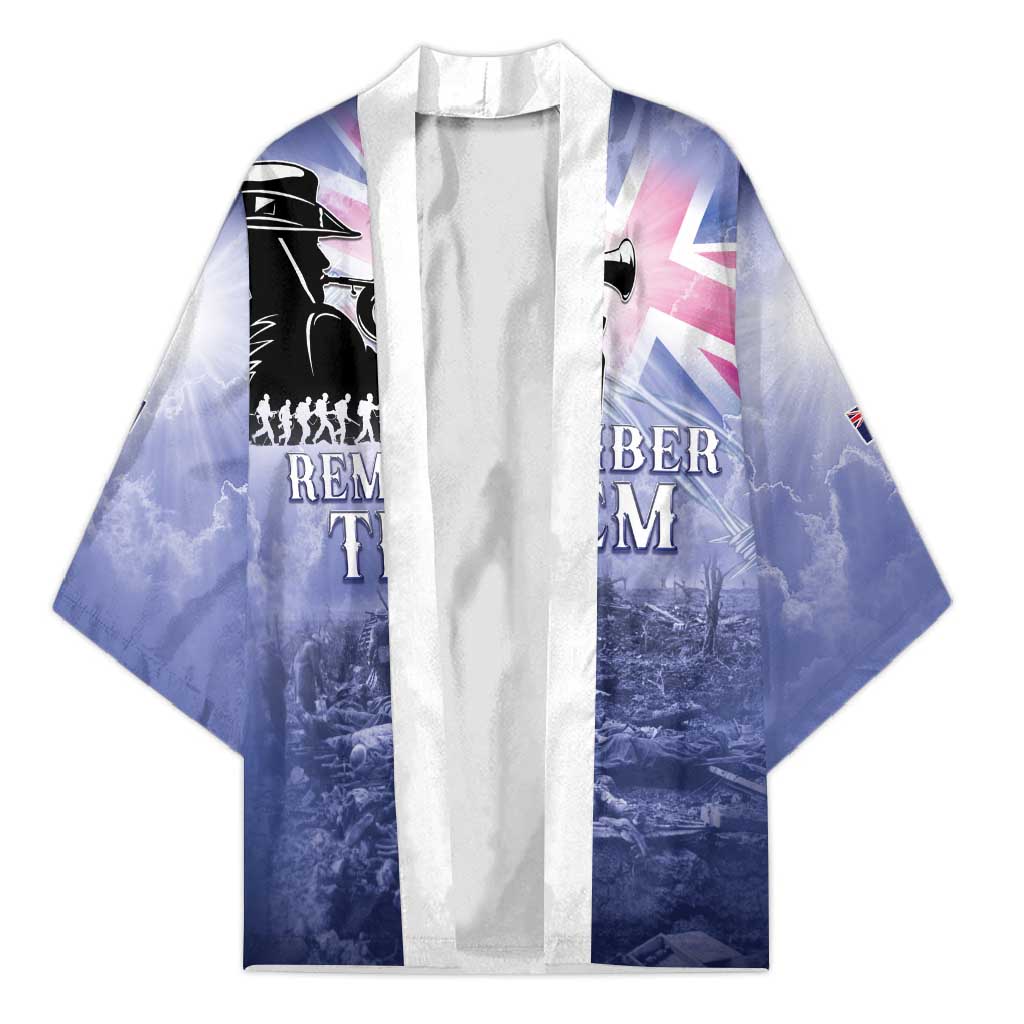 Australia ANZAC Day Kimono Battle Of Passchendaele Remember Them