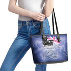 Australia ANZAC Day Leather Tote Bag Battle Of Passchendaele Remember Them