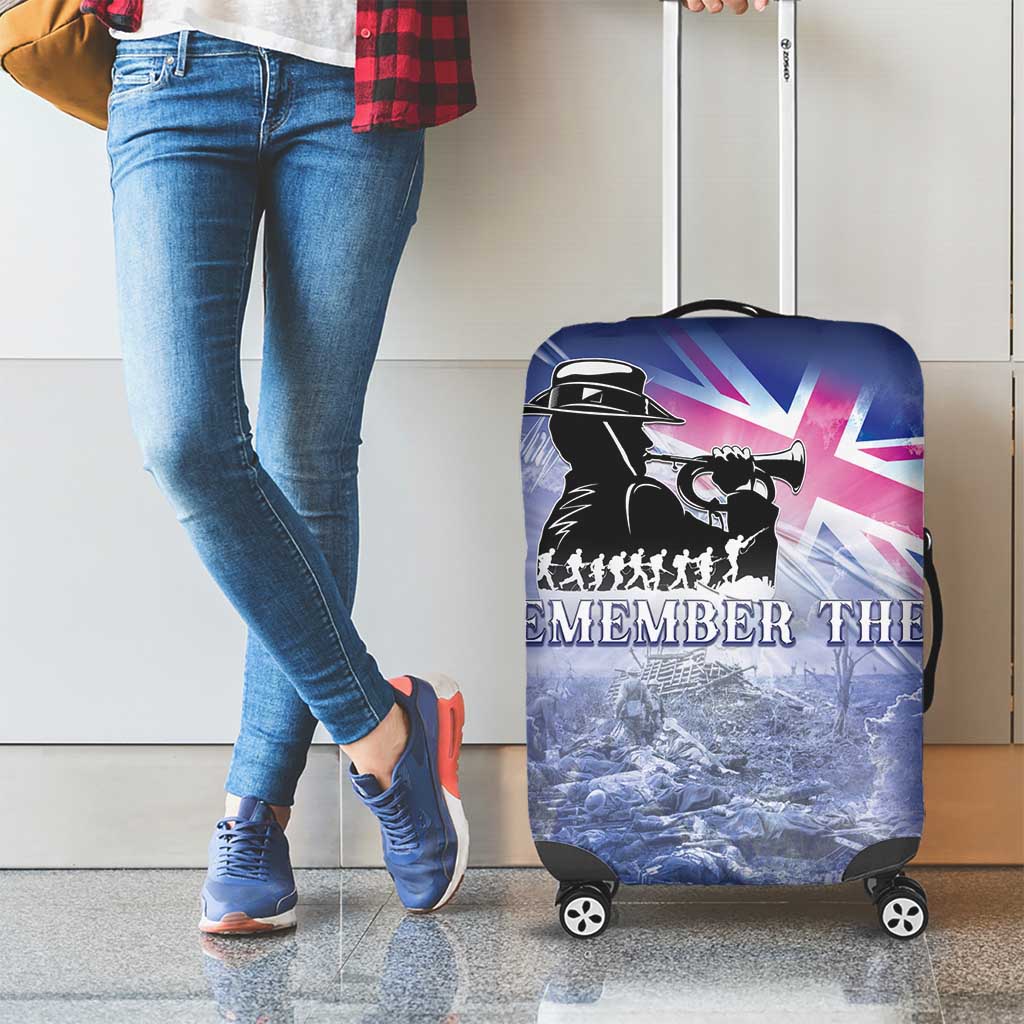 Australia ANZAC Day Luggage Cover Battle Of Passchendaele Remember Them