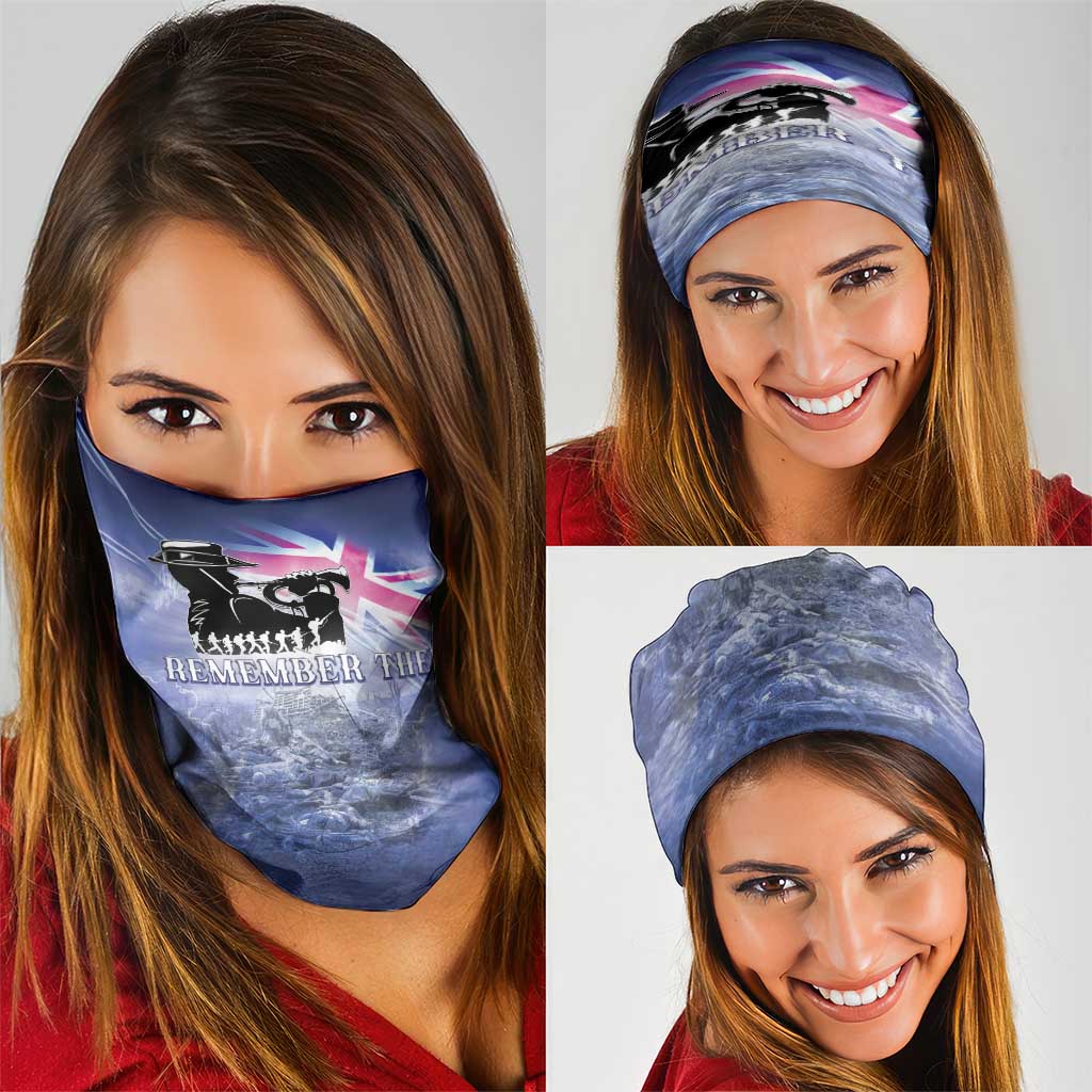 Australia ANZAC Day Neck Gaiter Battle Of Passchendaele Remember Them