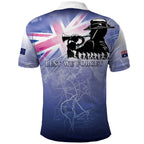 Australia ANZAC Day Polo Shirt Battle Of Passchendaele Remember Them