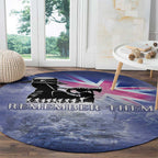 Australia ANZAC Day Round Carpet Battle Of Passchendaele Remember Them