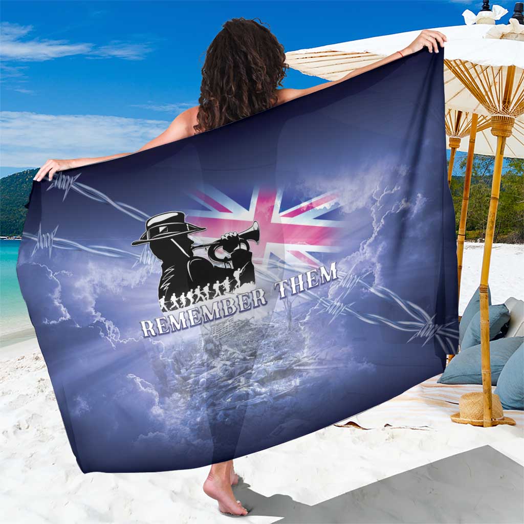 Australia ANZAC Day Sarong Battle Of Passchendaele Remember Them