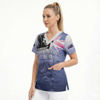 Australia ANZAC Day Scrub Top Battle Of Passchendaele Remember Them