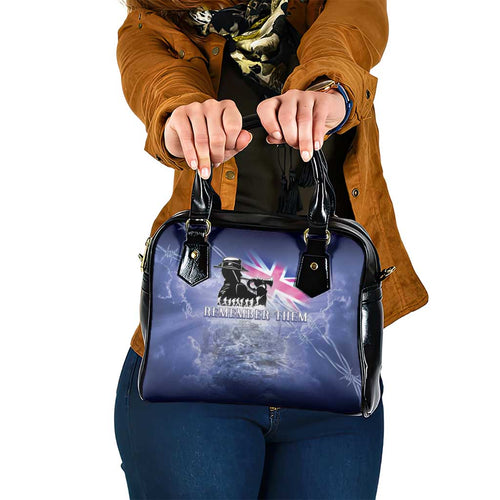 Australia ANZAC Day Shoulder Handbag Battle Of Passchendaele Remember Them