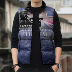Australia ANZAC Day Sleeveless Puffer Jacket Battle Of Passchendaele Remember Them