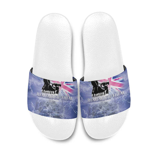 Australia ANZAC Day Slide Sandals Battle Of Passchendaele Remember Them