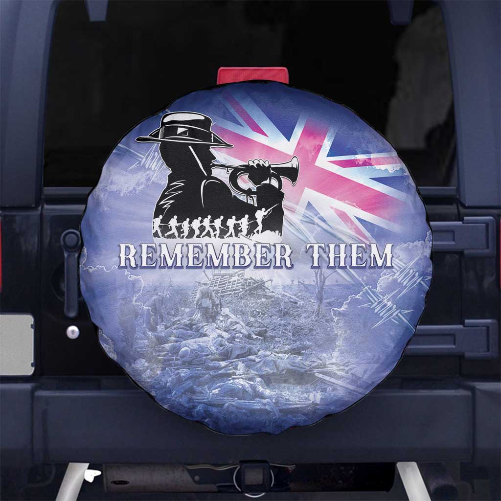 Australia ANZAC Day Spare Tire Cover Battle Of Passchendaele Remember Them
