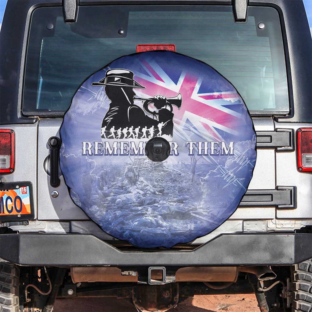 Australia ANZAC Day Spare Tire Cover Battle Of Passchendaele Remember Them