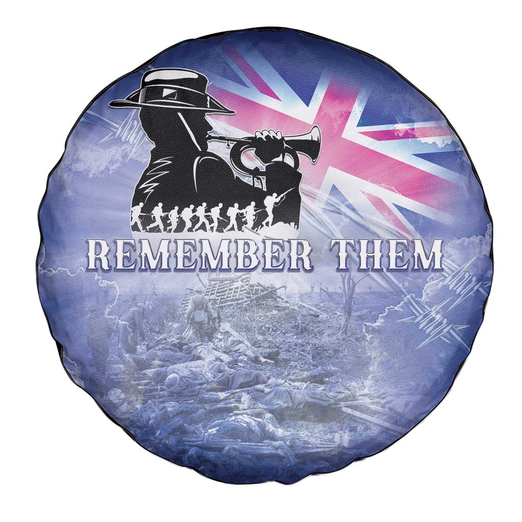 Australia ANZAC Day Spare Tire Cover Battle Of Passchendaele Remember Them