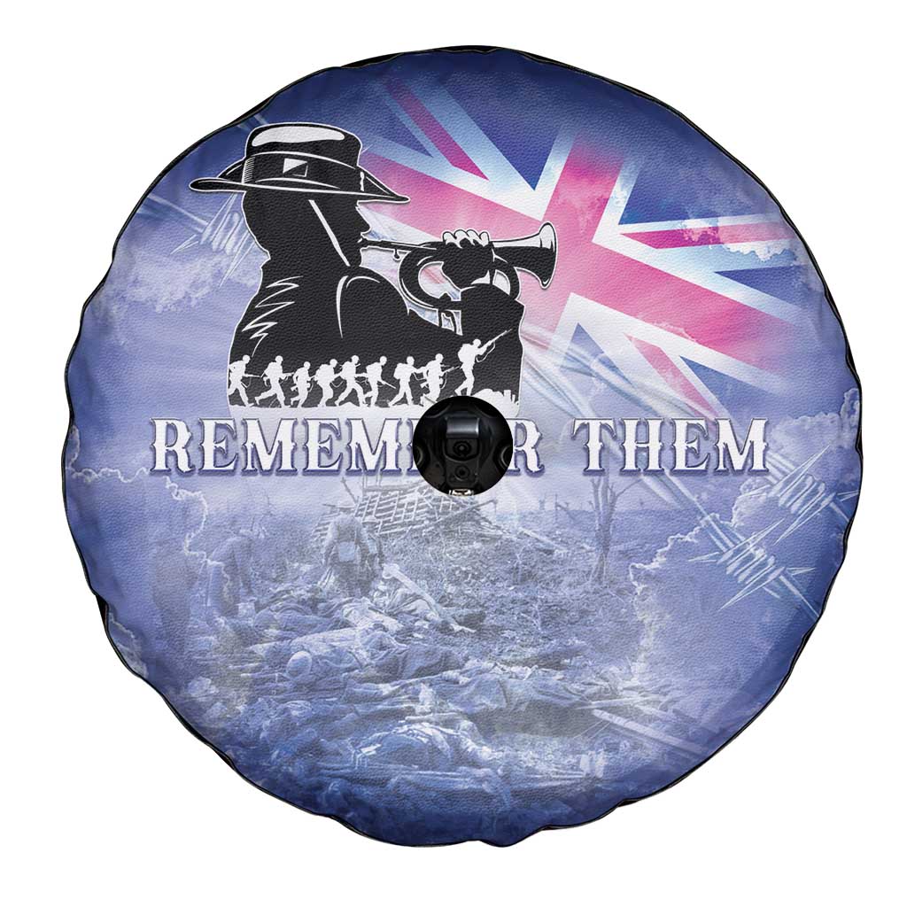 Australia ANZAC Day Spare Tire Cover Battle Of Passchendaele Remember Them