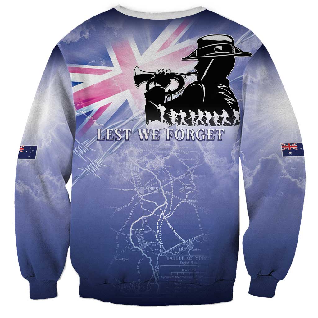 Australia ANZAC Day Sweatshirt Battle Of Passchendaele Remember Them
