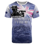 Australia ANZAC Day T Shirt Battle Of Passchendaele Remember Them