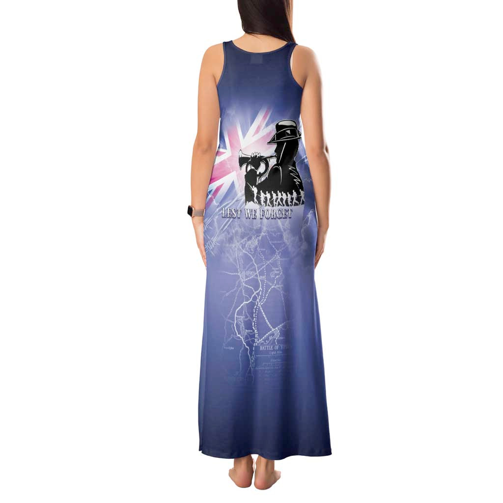 Australia ANZAC Day Tank Maxi Dress Battle Of Passchendaele Remember Them