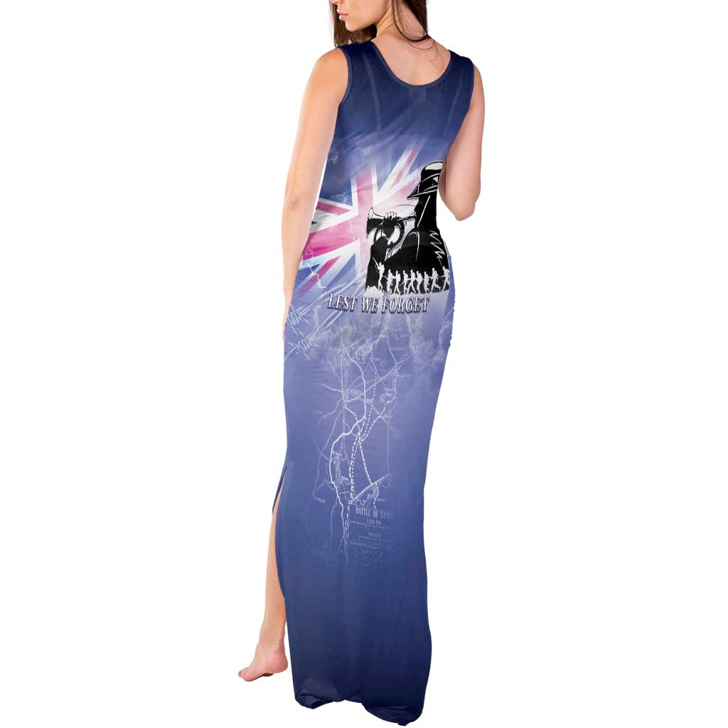 Australia ANZAC Day Tank Maxi Dress Battle Of Passchendaele Remember Them