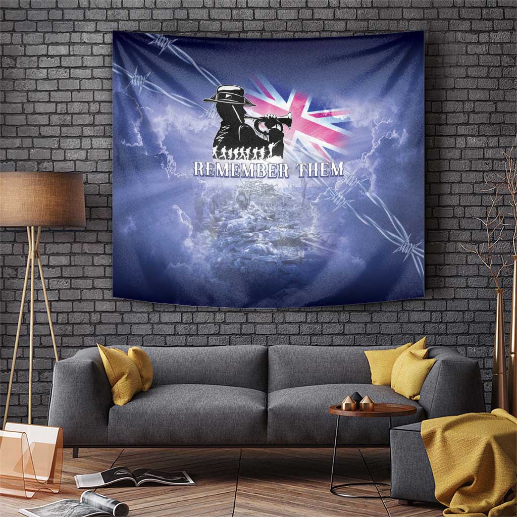 Australia ANZAC Day Tapestry Battle Of Passchendaele Remember Them