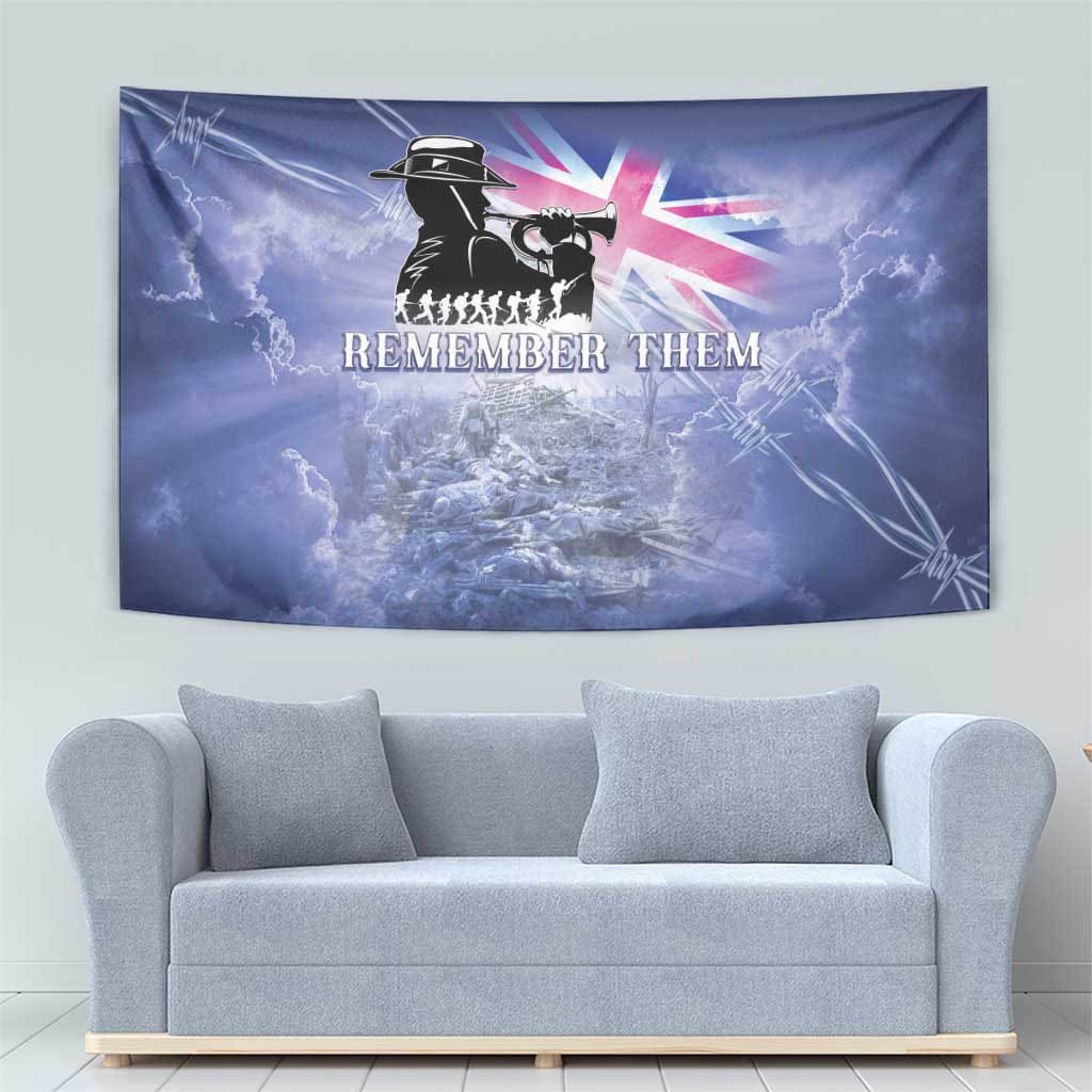 Australia ANZAC Day Tapestry Battle Of Passchendaele Remember Them