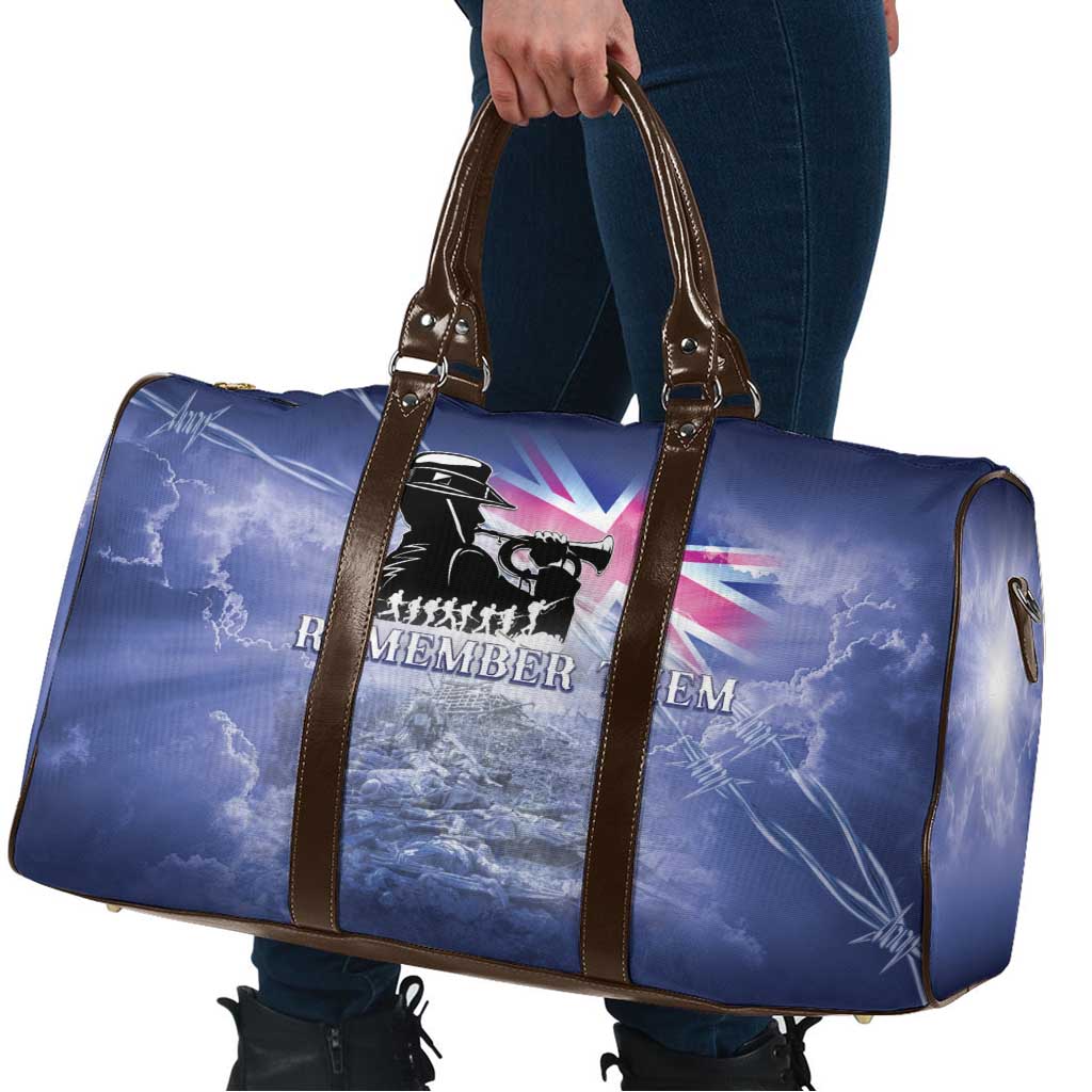 Australia ANZAC Day Travel Bag Battle Of Passchendaele Remember Them