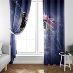 Australia ANZAC Day Window Curtain Battle Of Passchendaele Remember Them
