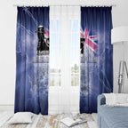 Australia ANZAC Day Window Curtain Battle Of Passchendaele Remember Them