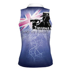 Australia ANZAC Day Women Sleeveless Polo Shirt Battle Of Passchendaele Remember Them