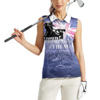 Australia ANZAC Day Women Sleeveless Polo Shirt Battle Of Passchendaele Remember Them