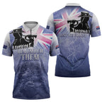 Australia ANZAC Day Zipper Polo Shirt Battle Of Passchendaele Remember Them