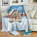 Australia Yulefest Blanket Cute Wombat Sydney Opera House