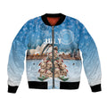 Personalised Australia Yulefest Bomber Jacket Cute Wombat Sydney Opera House