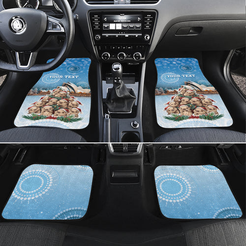 Australia Yulefest Car Mats Cute Wombat Sydney Opera House