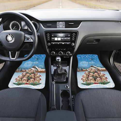 Australia Yulefest Car Mats Cute Wombat Sydney Opera House