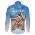 Personalised Australia Yulefest Family Matching Tank Maxi Dress and Hawaiian Shirt Cute Wombat Sydney Opera House